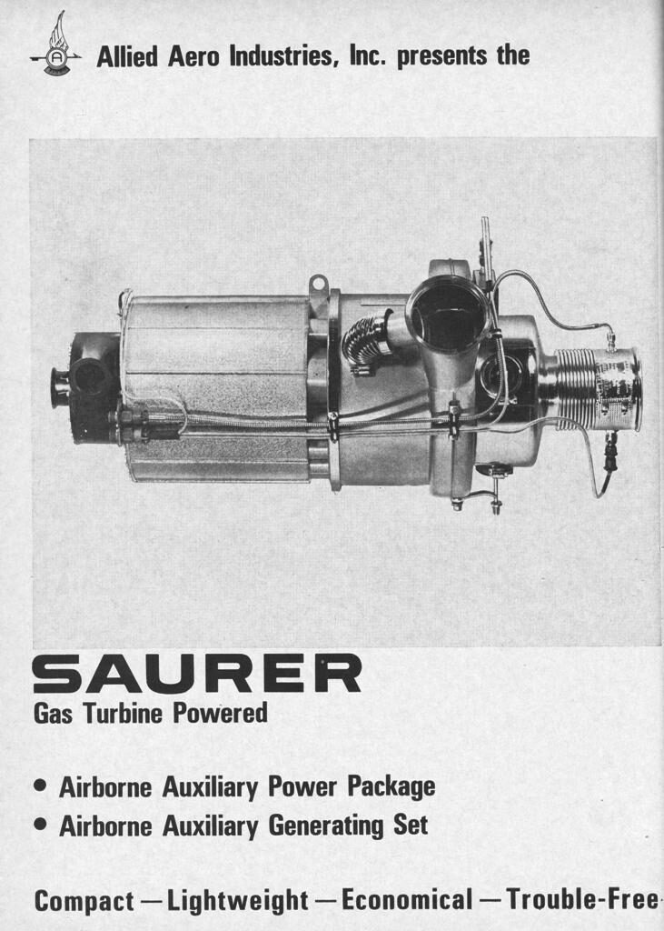 Saurer gas turbine generator