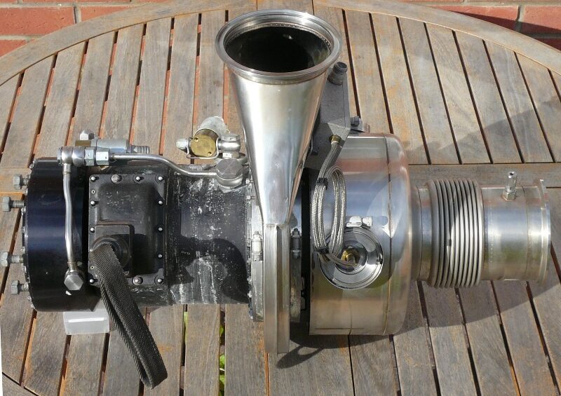 Adolph Saurer GT15 gas turbine engine auxiliary power unit microturbine