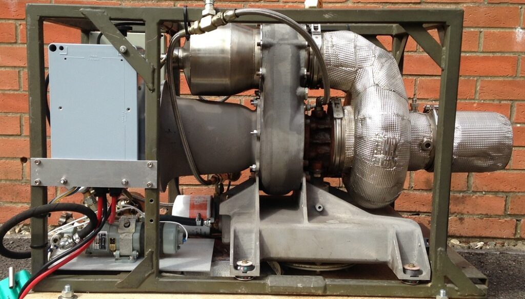 RH Philips Turbine Technology gas turbine compressor unit