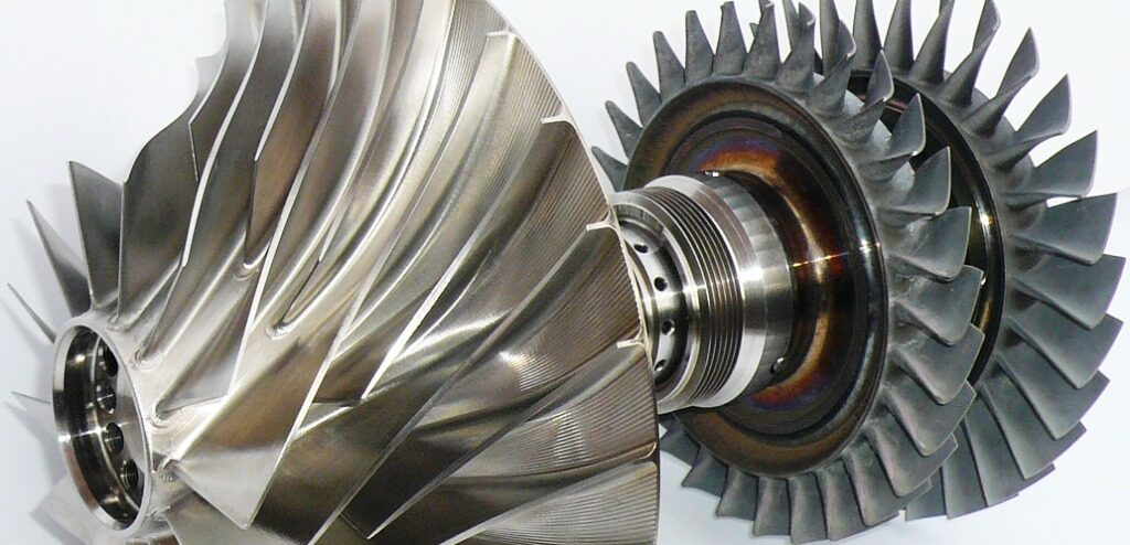 gas turbine engine rotror KHD T312 APU