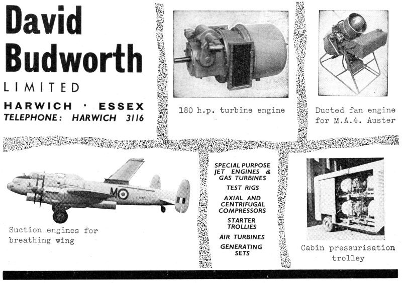 David Budworth advert Harwich England