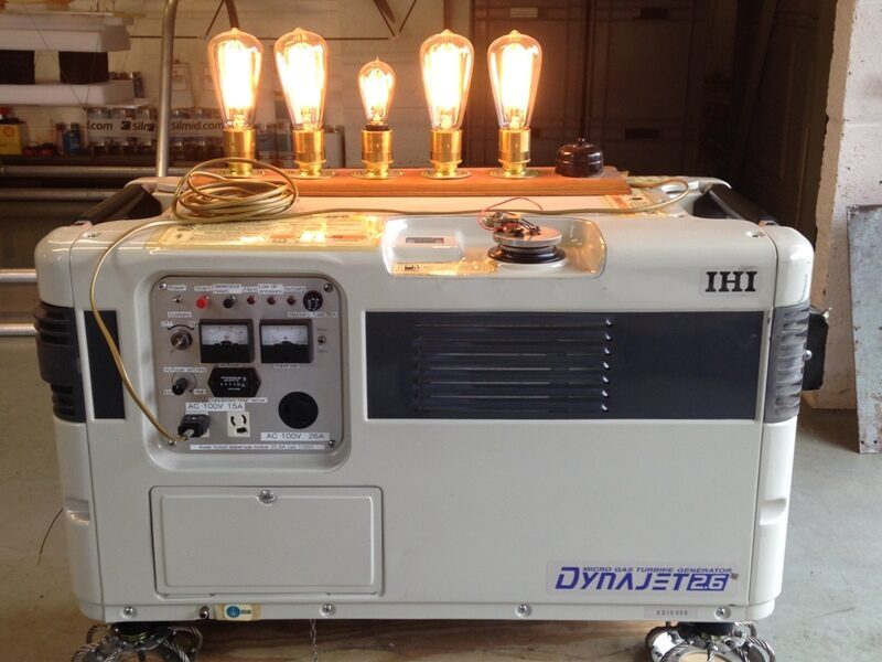 IHI Dynajet portable gas turbine generator