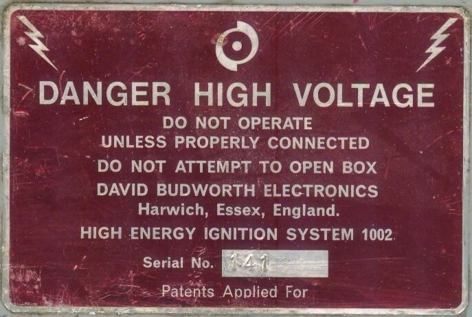 Budworth turbines high energy ignition exciter