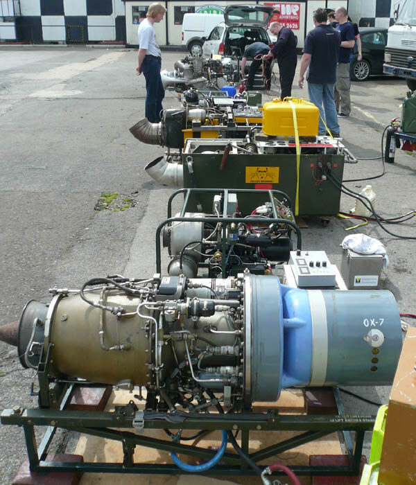 small gas turbines and jet engines enthusiasts rally