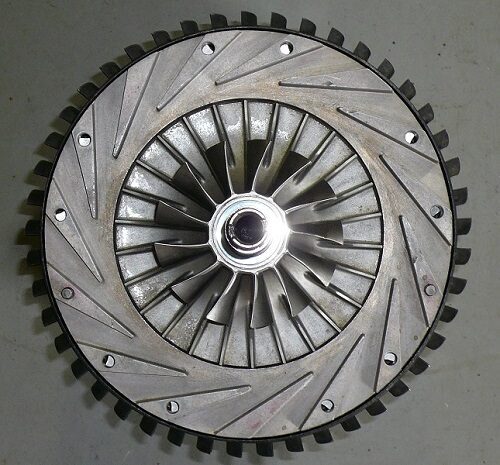 Gas turbine engine compressor wheel