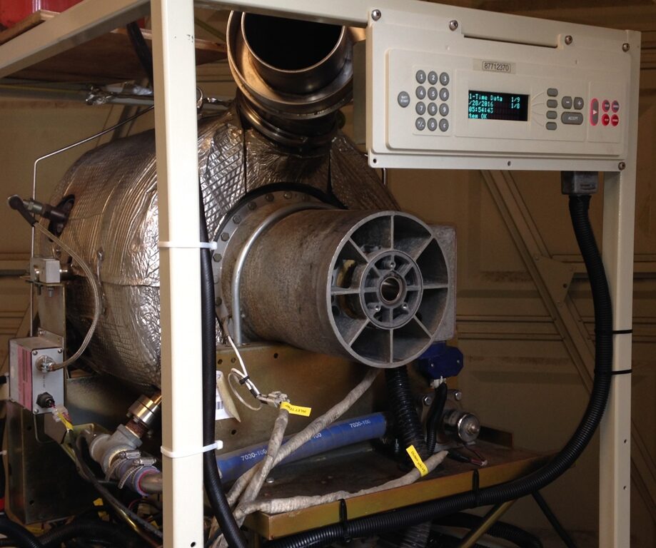 Capstone microturbine generator control and instrument panel plus high-speed permanent magnet generator unit