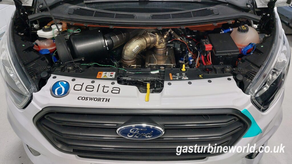 automotive gas turbine range extender electric vehicle EV
